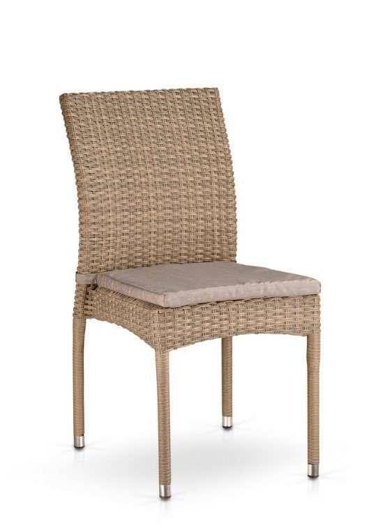 Комплект плетеной мебели T256B/Y380B-W65 Light Brown фото 4
