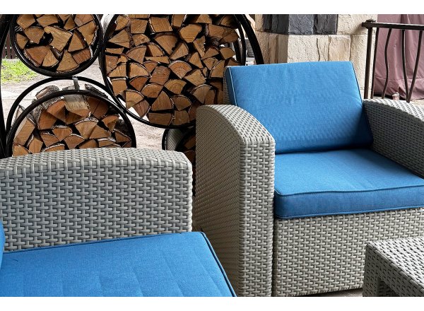 Комплект мебели Rattan Premium 5, СЕРЫЙ фото 10